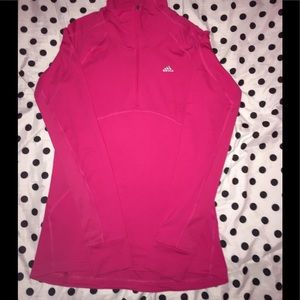 Adidas workout half zip